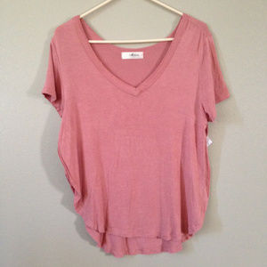 Drapey V-Neck Blouse